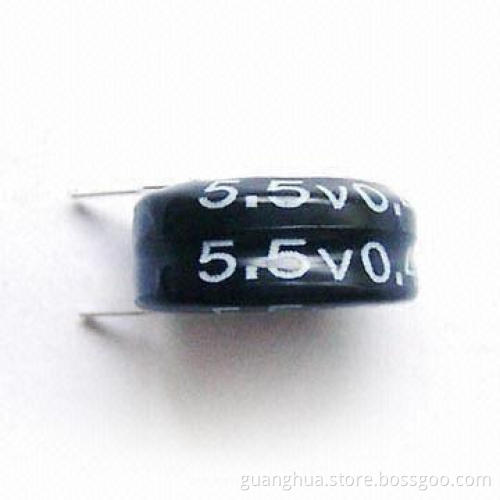 Double-layered Capacitor/Supercapacitor with Nominal Capacity of 0.47F